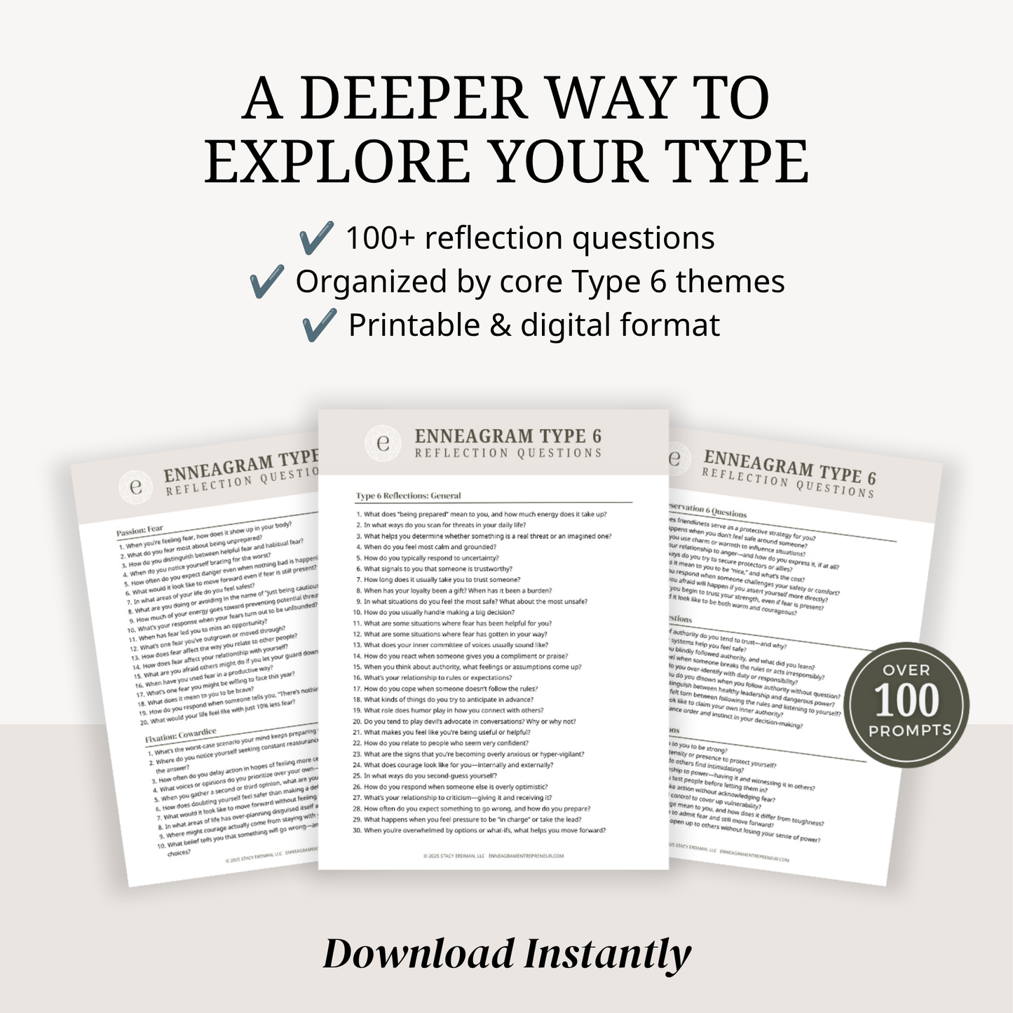 Enneagram Type 6 Reflection Questions