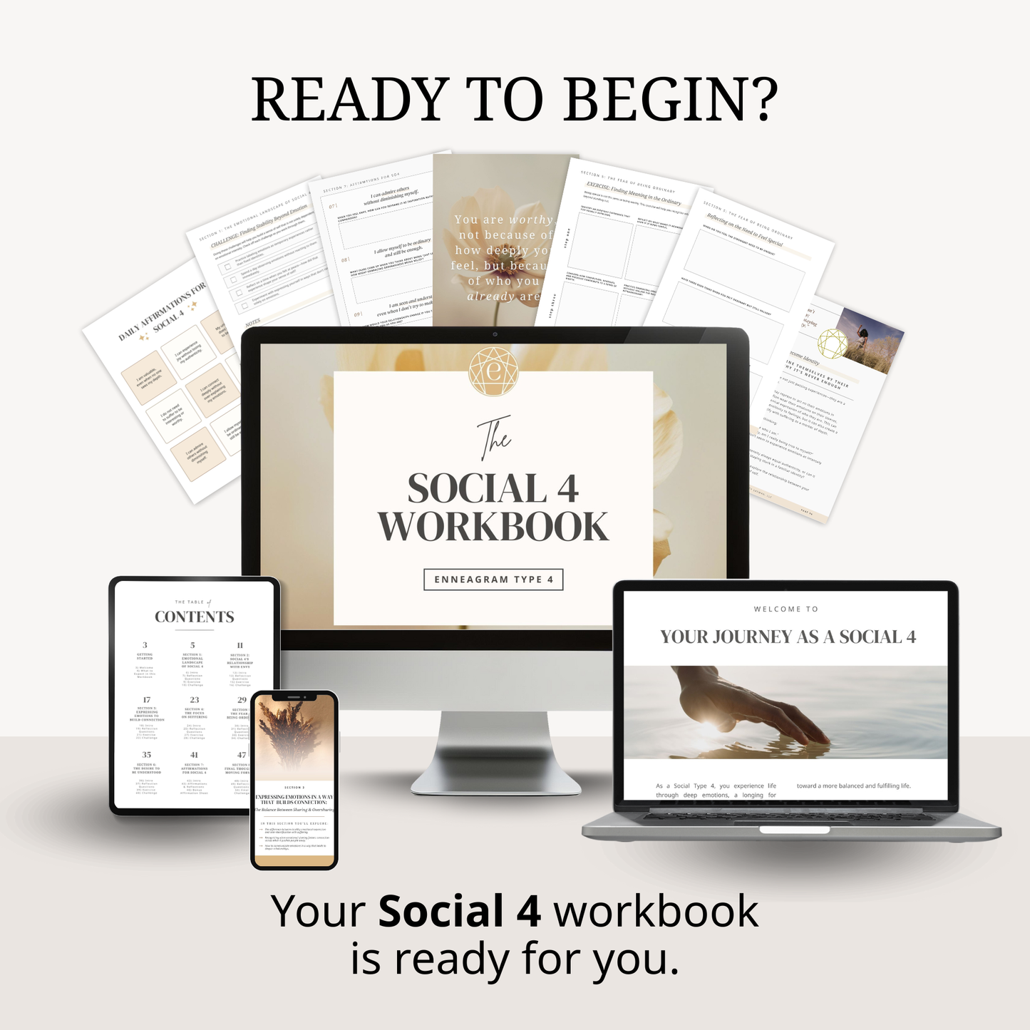 Enneagram Social 4 Workbook (SO4)