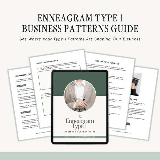 Enneagram Type 1 Business Pattern Guide