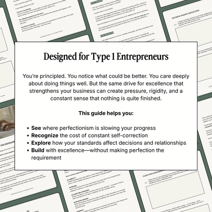Enneagram Type 1 Business Pattern Guide