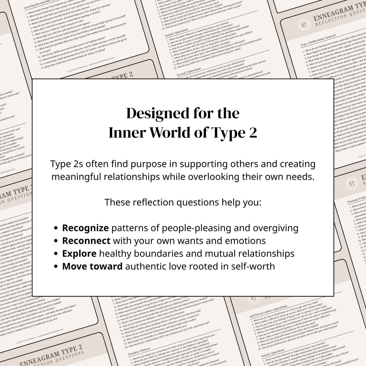 Enneagram Type 2 Reflection Questions