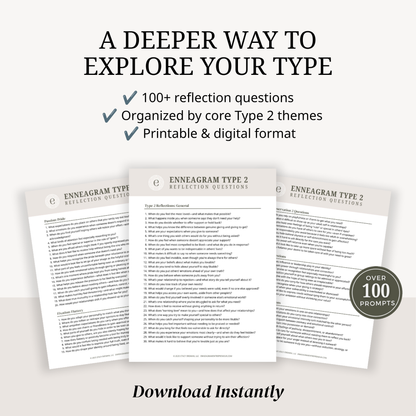 Enneagram Type 2 Reflection Questions
