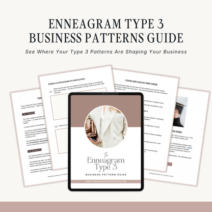 Enneagram Type 3 Business Pattern Guide