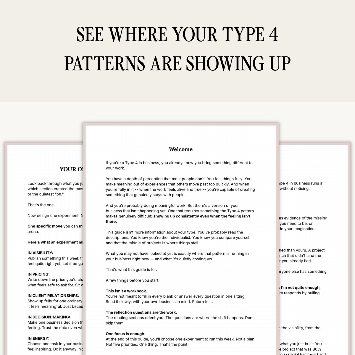 Enneagram Type 4 Business Pattern Guide