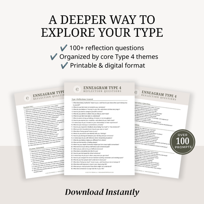 Enneagram Type 4 Reflection Questions