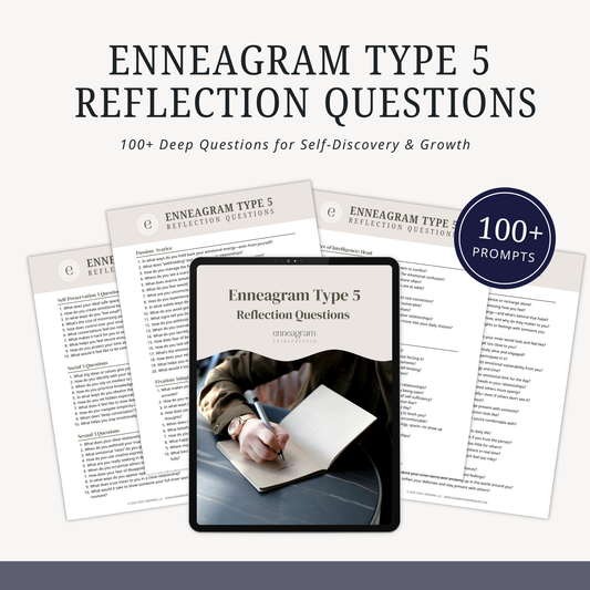 Enneagram Type 5 Reflection Questions