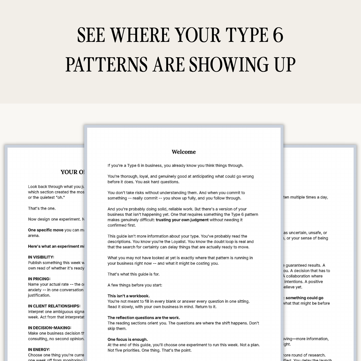 Enneagram Type 6 Business Pattern Guide