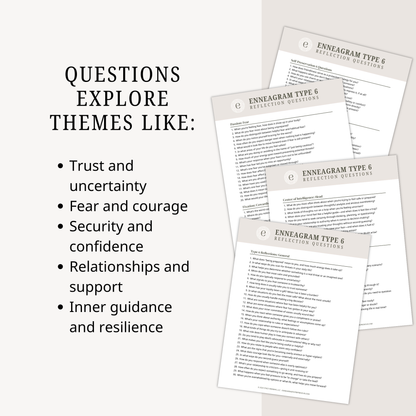 Enneagram Type 6 Reflection Questions
