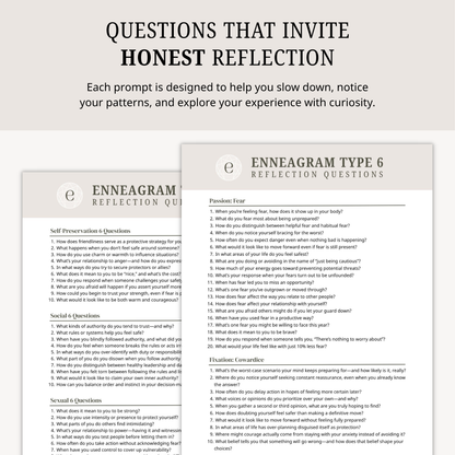 Enneagram Type 6 Reflection Questions