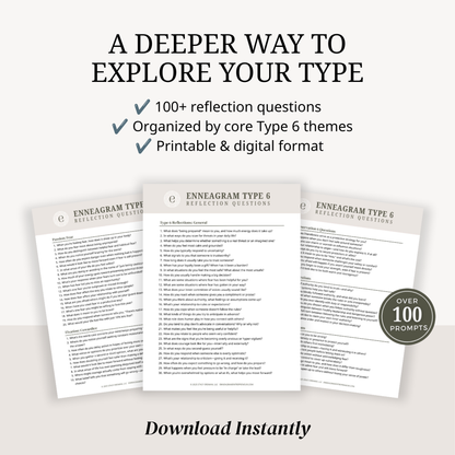 Enneagram Type 6 Reflection Questions