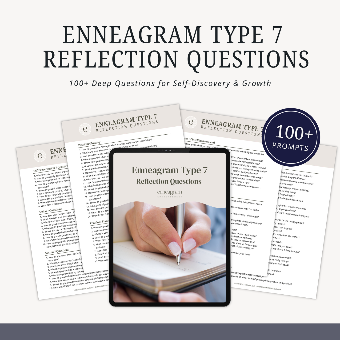 Enneagram Type 7 Reflection Questions