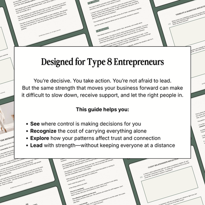 Enneagram Type 8 Business Pattern Guide