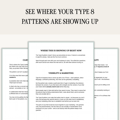 Enneagram Type 8 Business Pattern Guide