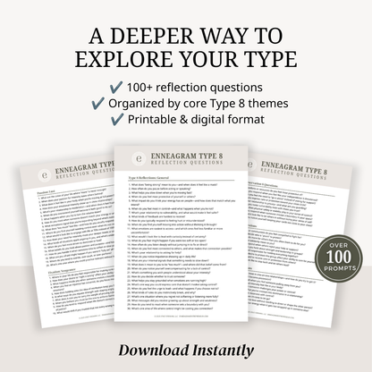 Enneagram Type 8 Reflection Questions