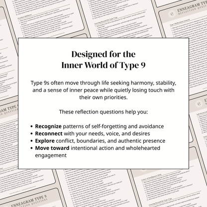 Enneagram Type 9 Reflection Questions