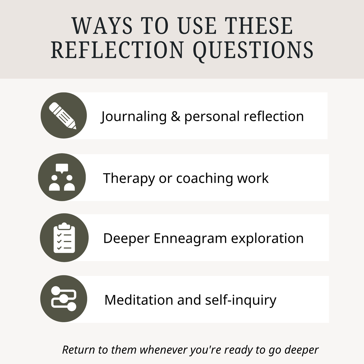 Enneagram Type 9 Reflection Questions