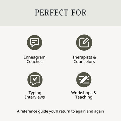 Enneagram Subtype Info Sheets (All 27 Subtypes)
