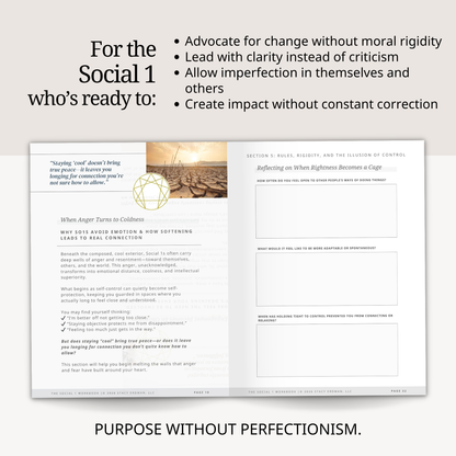 Enneagram Social 1 Workbook (SO1)