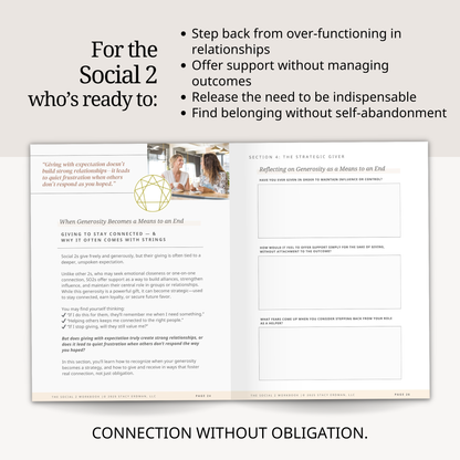 Enneagram Social 2 Workbook (SO2)