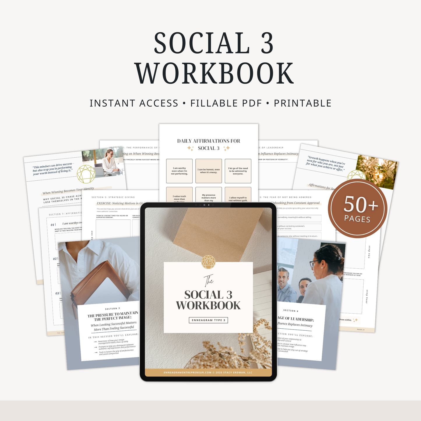 Enneagram Social 3 Workbook (SO3)