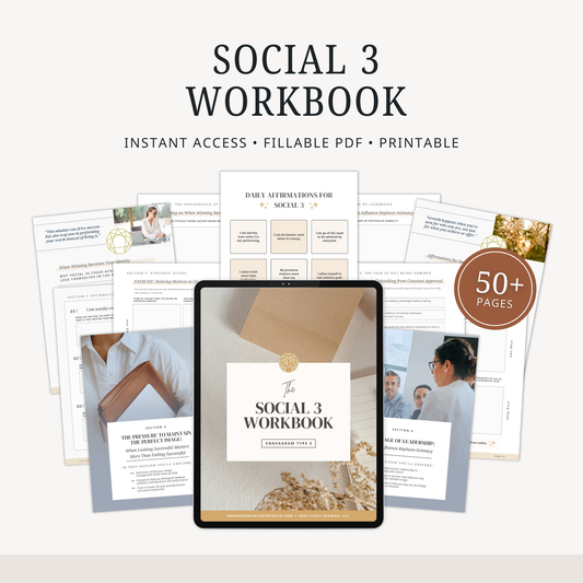 Enneagram Social 3 Workbook (SO3)