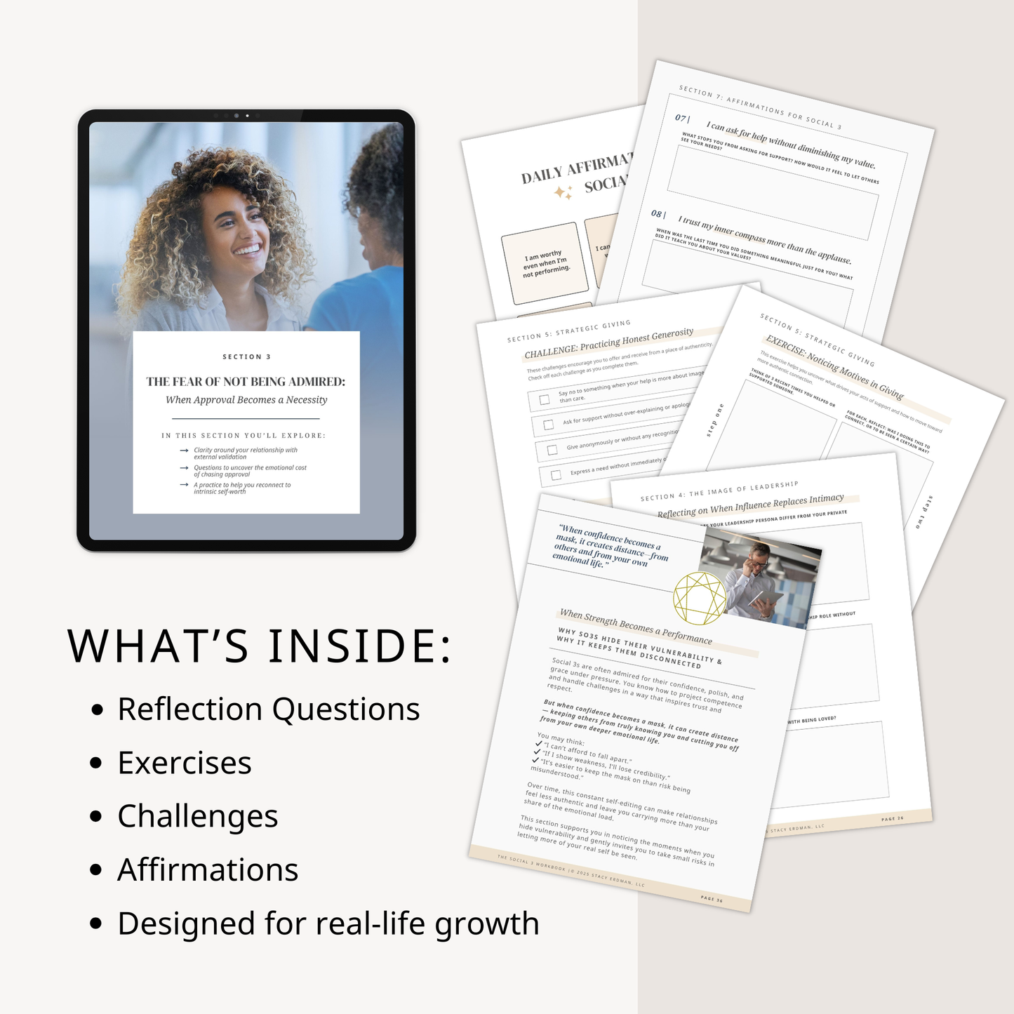 Enneagram Social 3 Workbook (SO3)