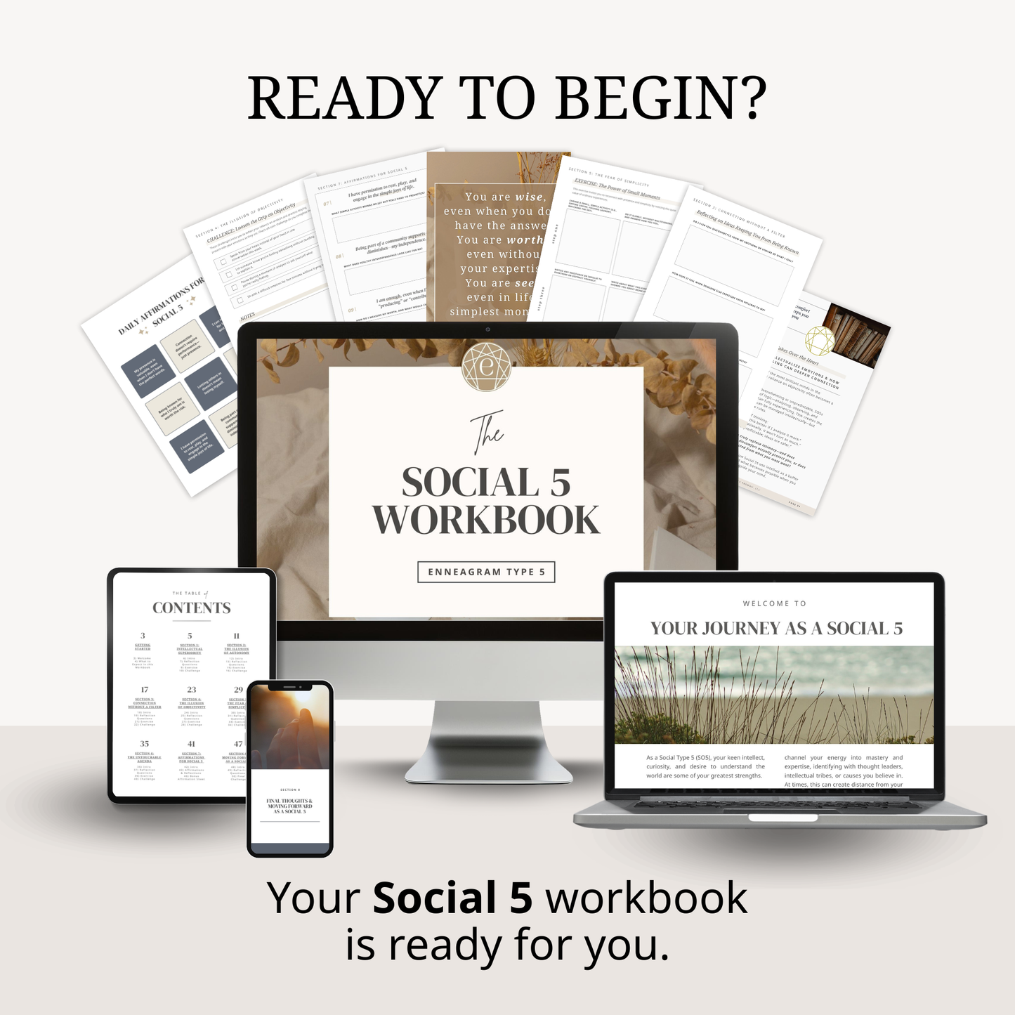 Enneagram Social 5 Workbook (SO5)