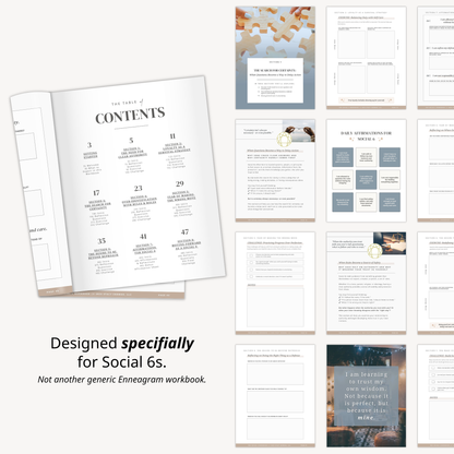 Enneagram Social 6 Workbook (SO6)