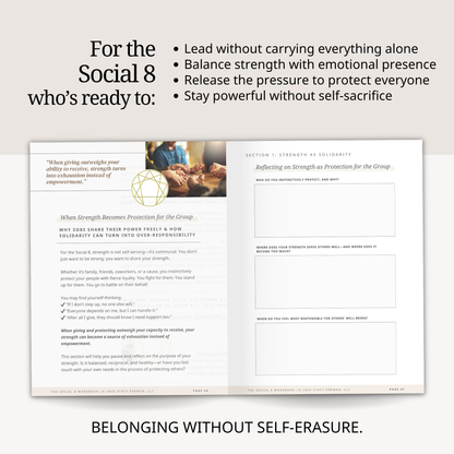 Enneagram Social 8 Workbook (SO8)