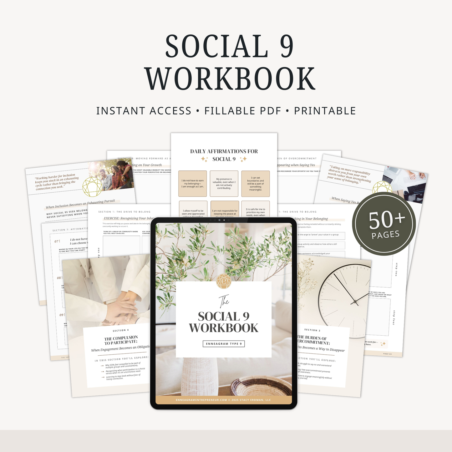Enneagram Social 9 Workbook (SO9)