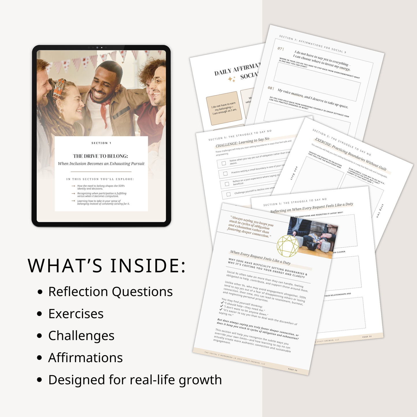 Enneagram Social 9 Workbook (SO9)