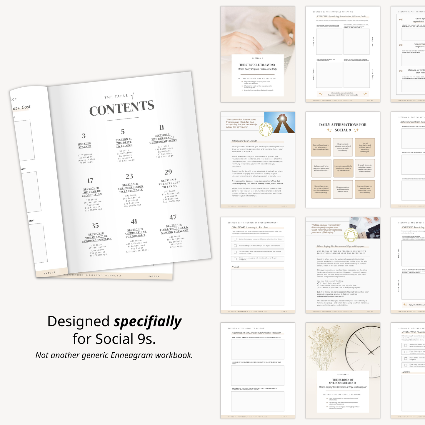 Enneagram Social 9 Workbook (SO9)