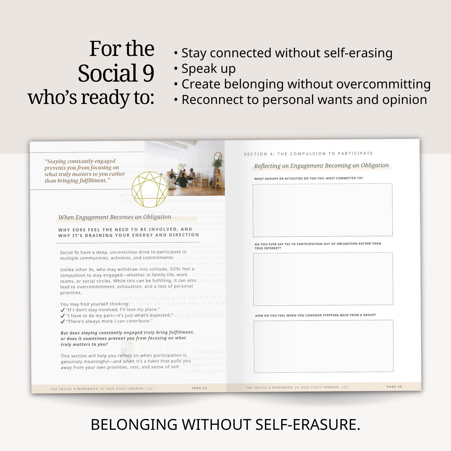 Enneagram Social 9 Workbook (SO9)