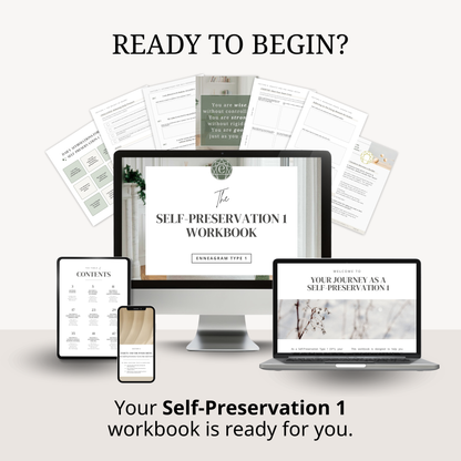 Enneagram Self-Preservation 1 Workbook (SP1)