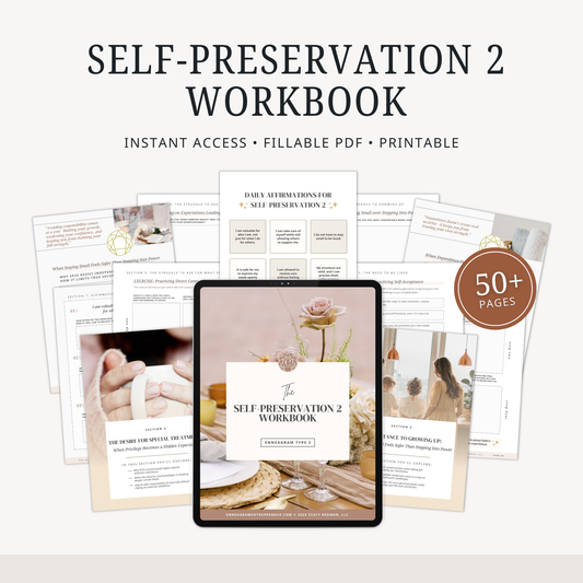 Enneagram Self-Preservation 2 Workbook (SP2)
