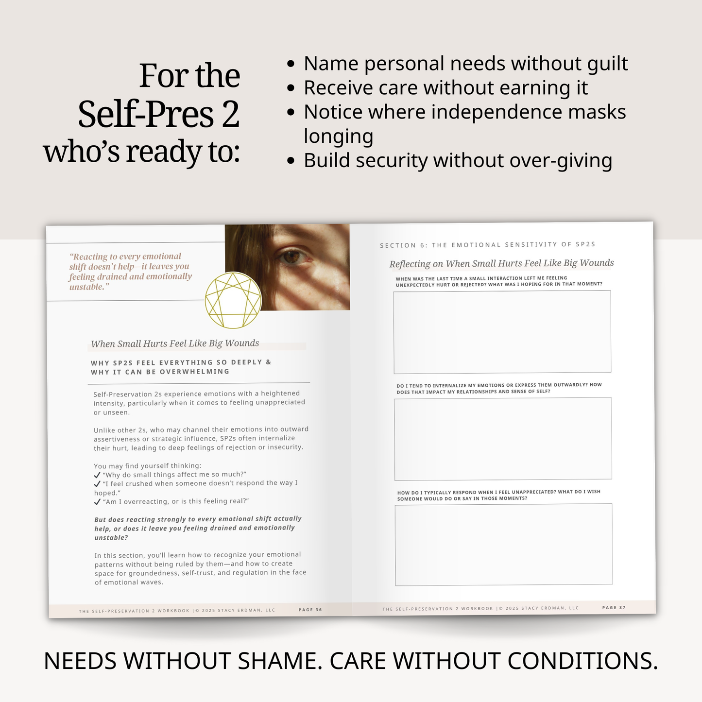 Enneagram Self-Preservation 2 Workbook (SP2)