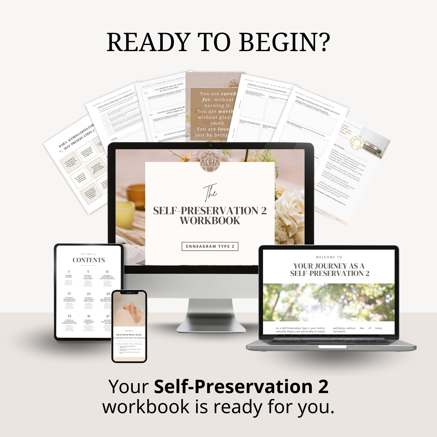 Enneagram Self-Preservation 2 Workbook (SP2)