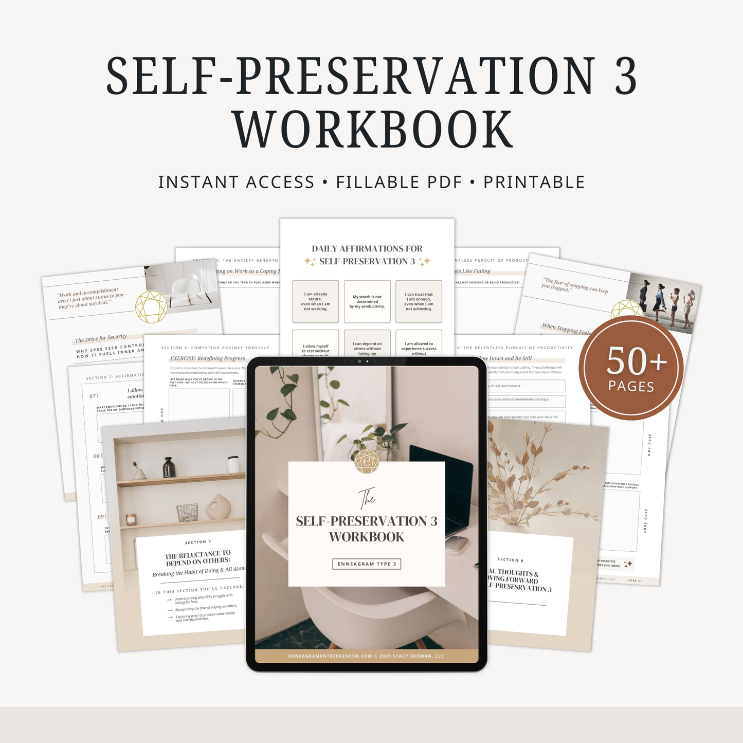 Enneagram Self-Preservation 3 Workbook (SP3)