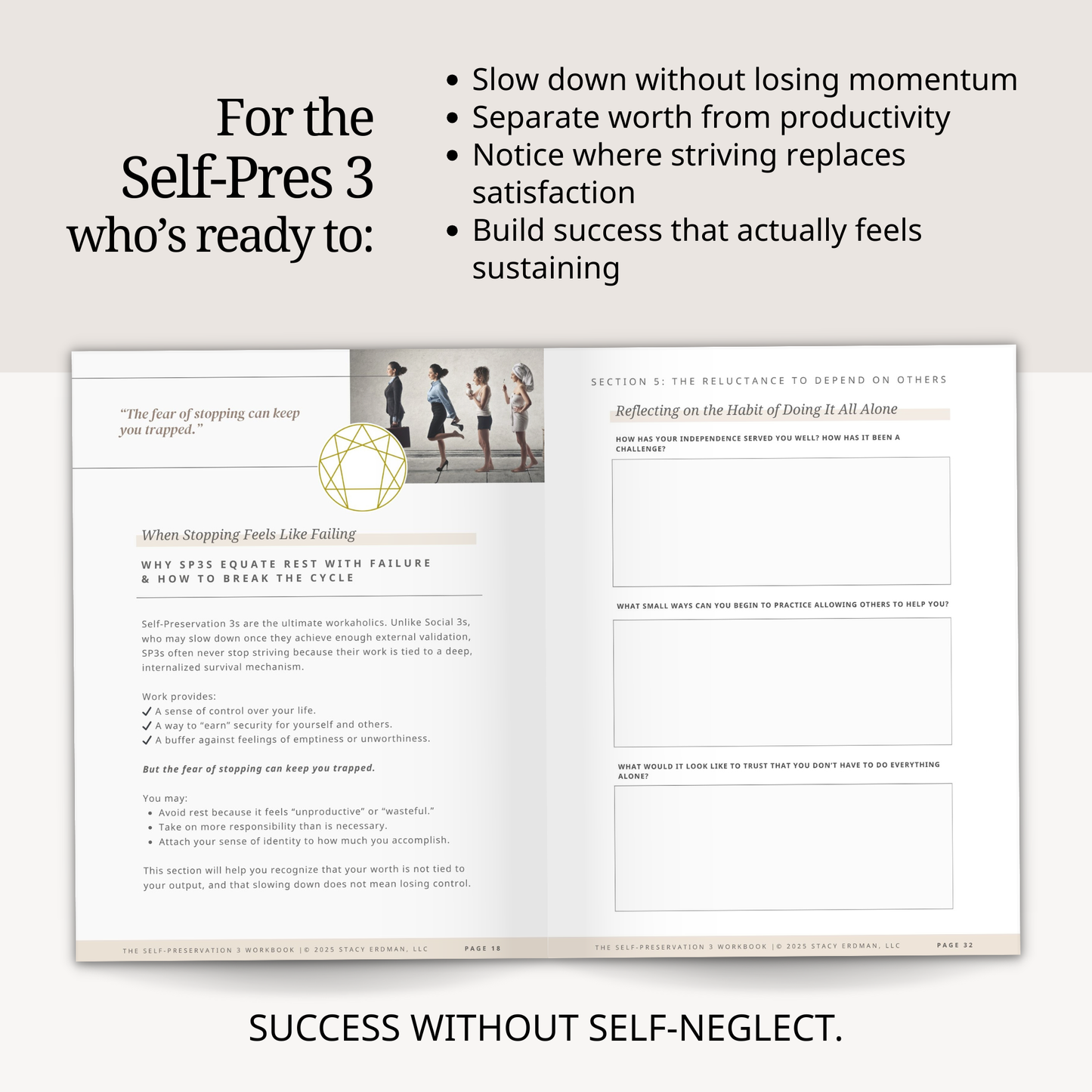 Enneagram Self-Preservation 3 Workbook (SP3)