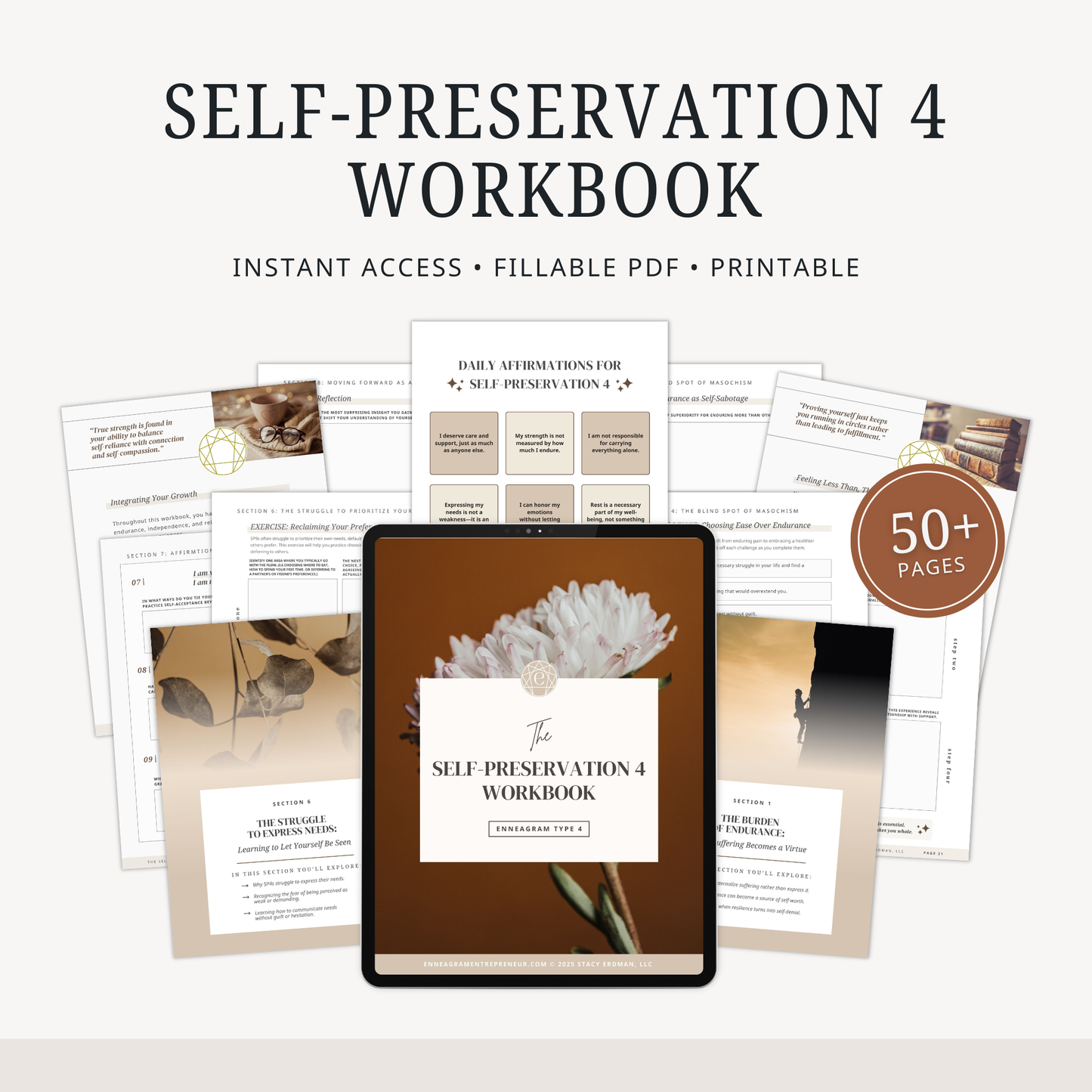 Enneagram Self-Preservation 4 Workbook (SP4)