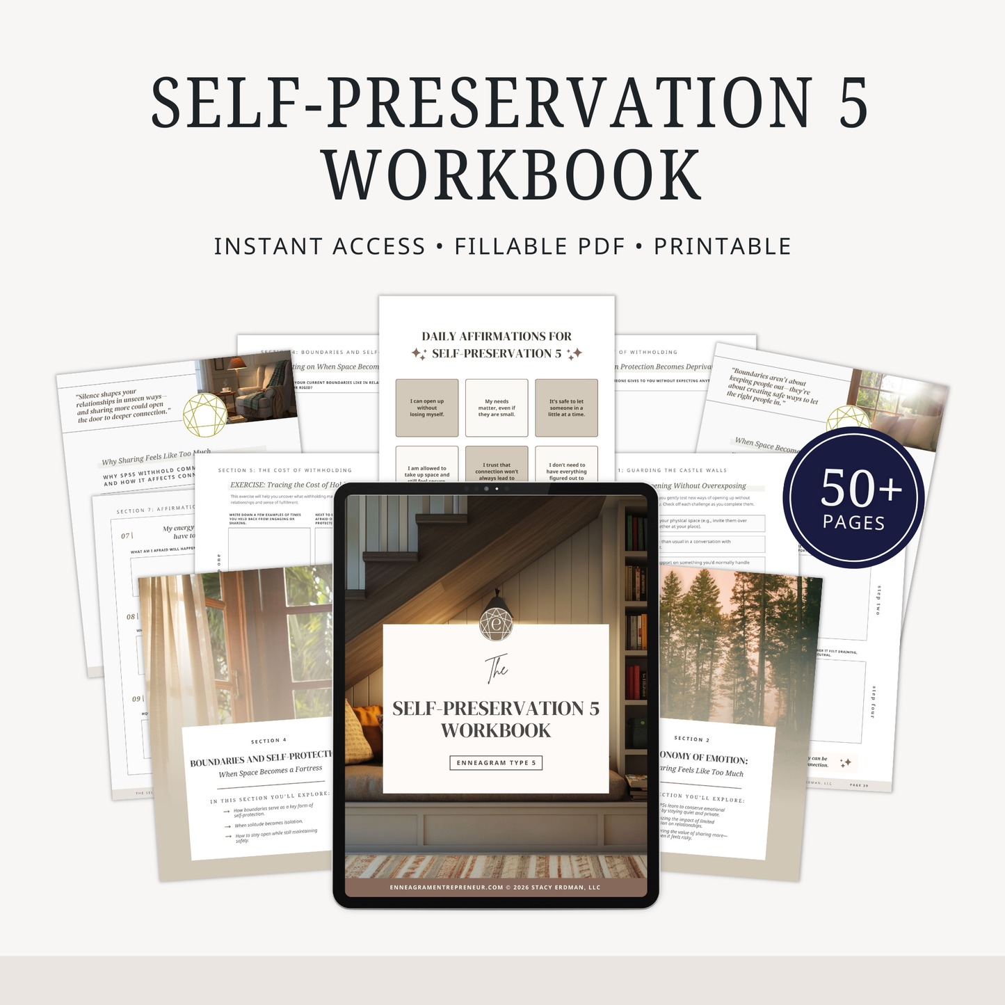 Enneagram Self-Preservation 5 Workbook (SP5)