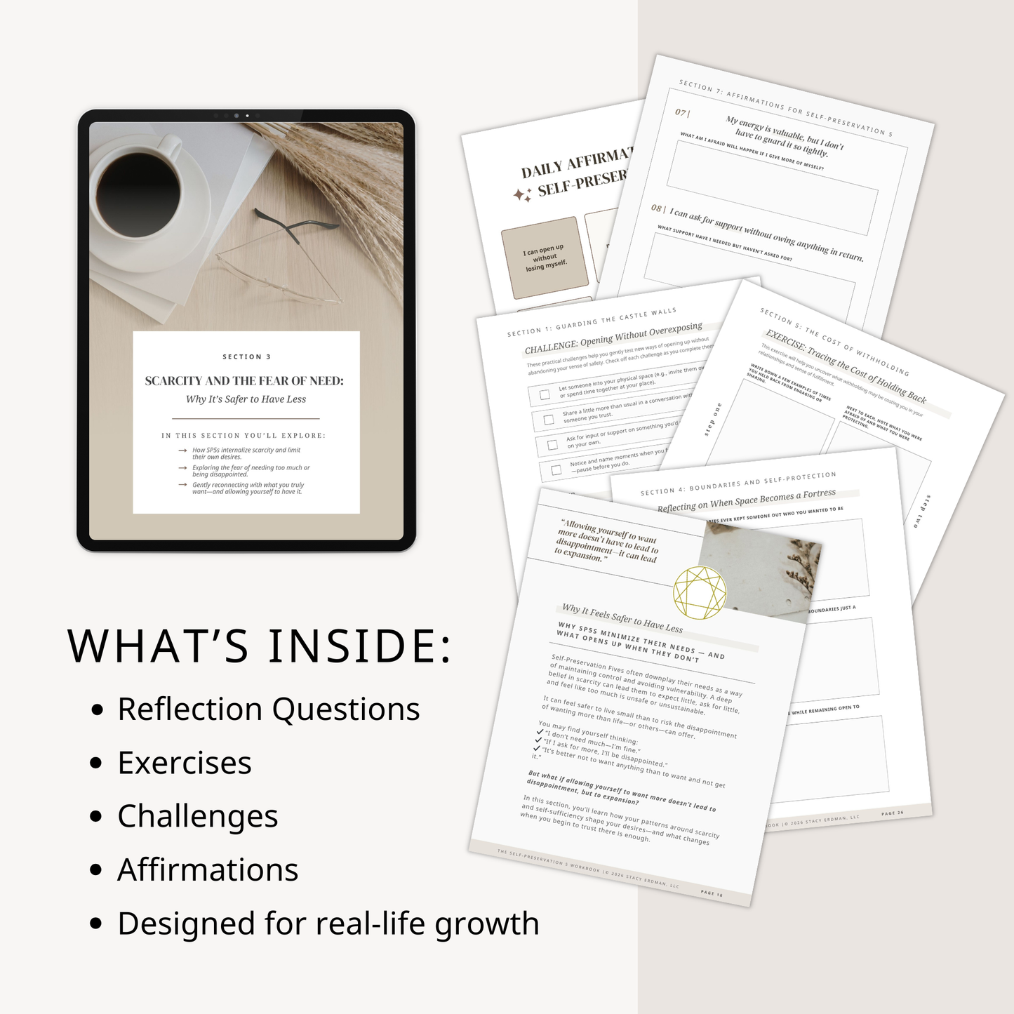 Enneagram Self-Preservation 5 Workbook (SP5)