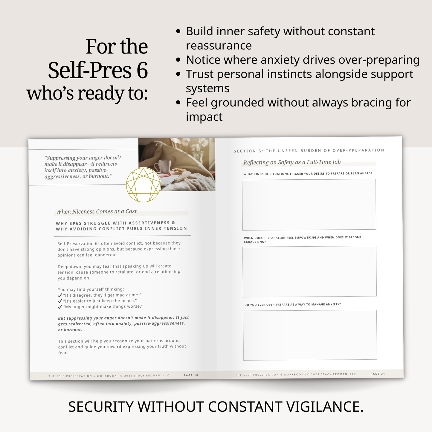 Enneagram Self-Preservation 6 Workbook (SP6)