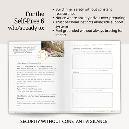 Enneagram Self-Preservation 6 Workbook (SP6)