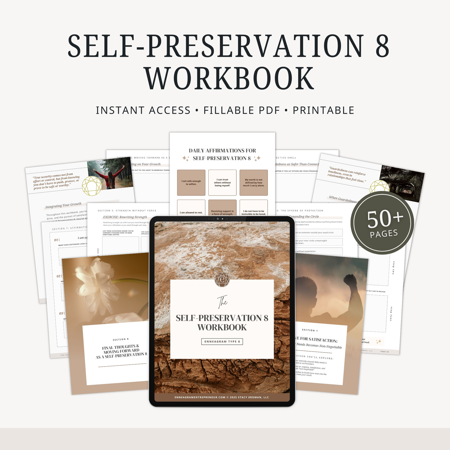 Enneagram Self-Preservation 8 Workbook (SP8)
