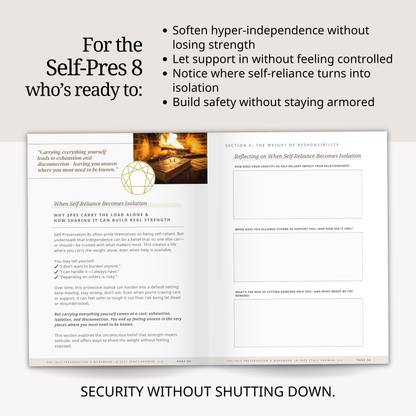 Enneagram Self-Preservation 8 Workbook (SP8)