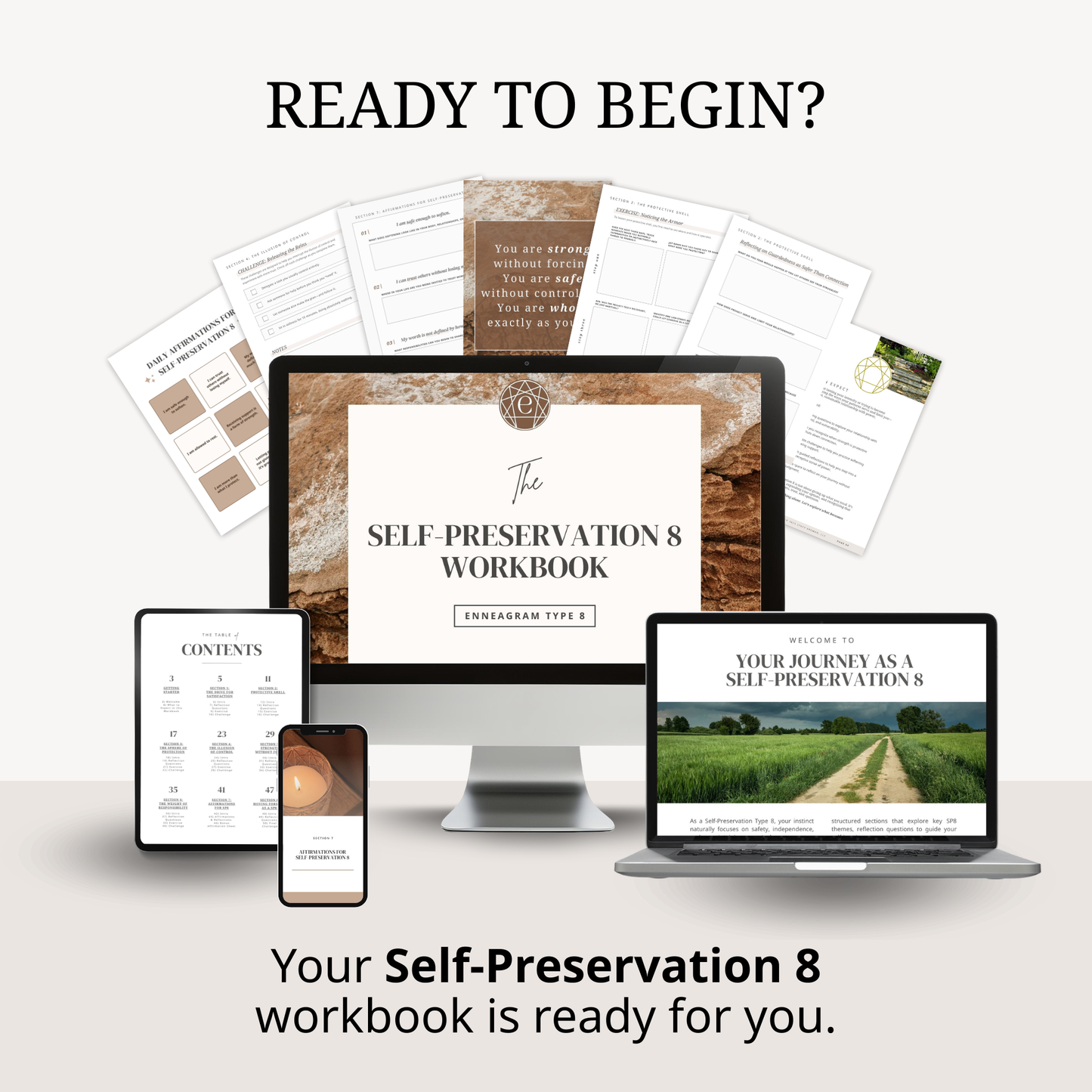 Enneagram Self-Preservation 8 Workbook (SP8)