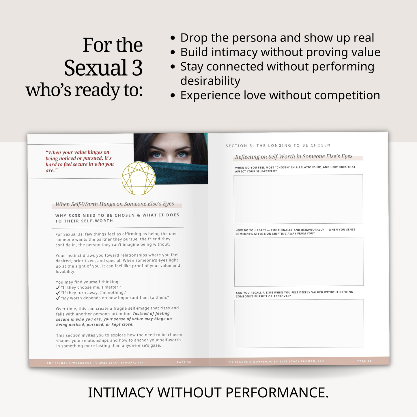 Enneagram Sexual 3 Workbook (SX3)