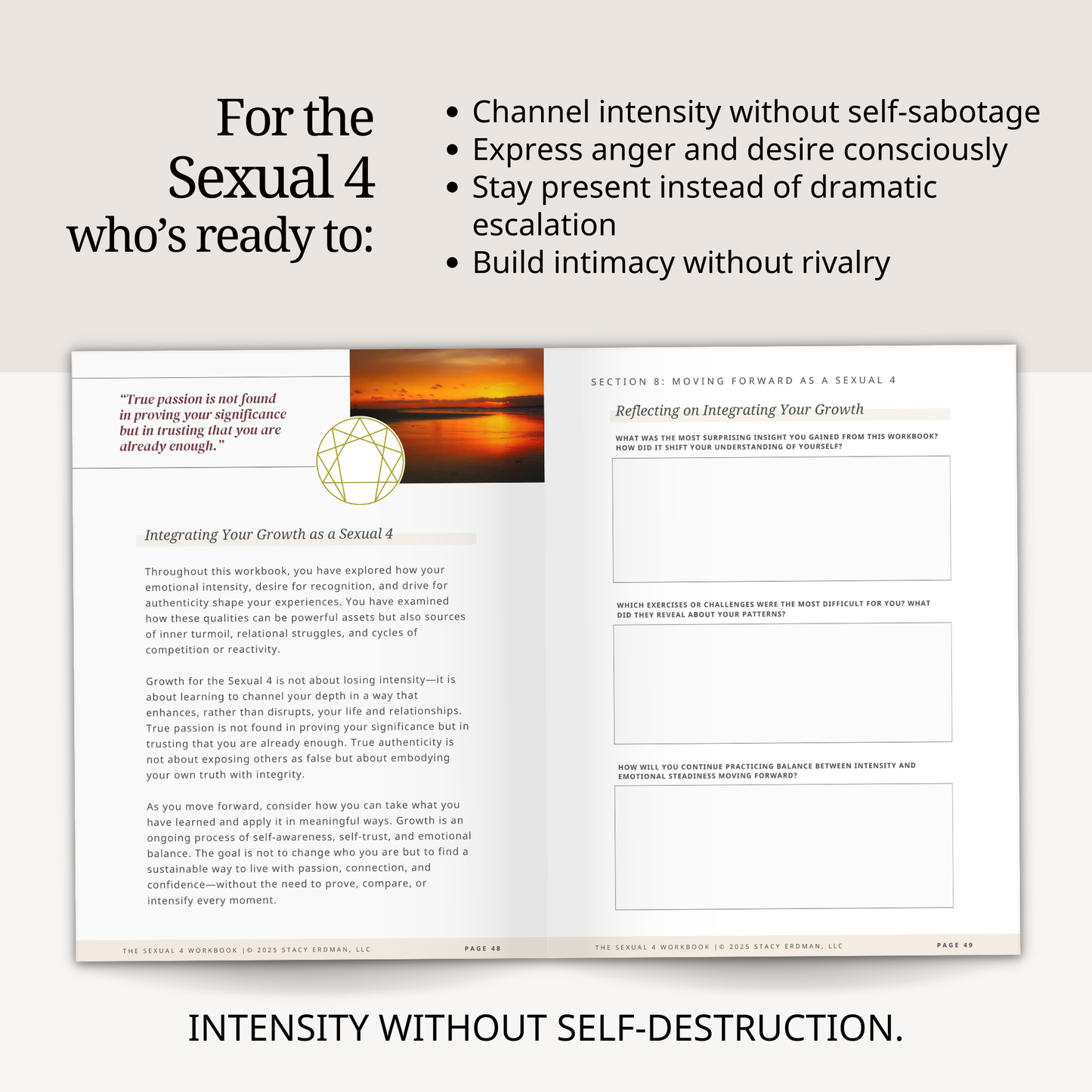 Enneagram Sexual 4 Workbook (SX4)