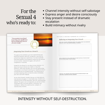 Enneagram Sexual 4 Workbook (SX4)